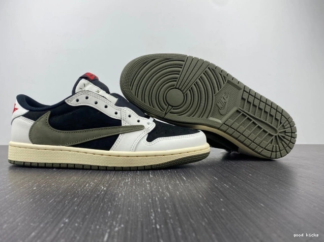 Cheap WMNS x OG Olive 1 Travis Air Scott Low DZ4137-106 Jordan 0715
